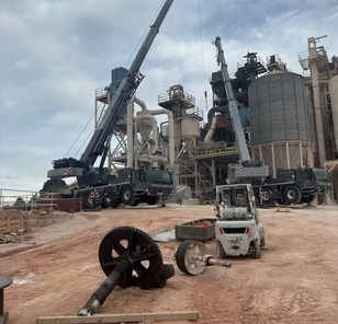 Mighty Mouse Working at a Quarry